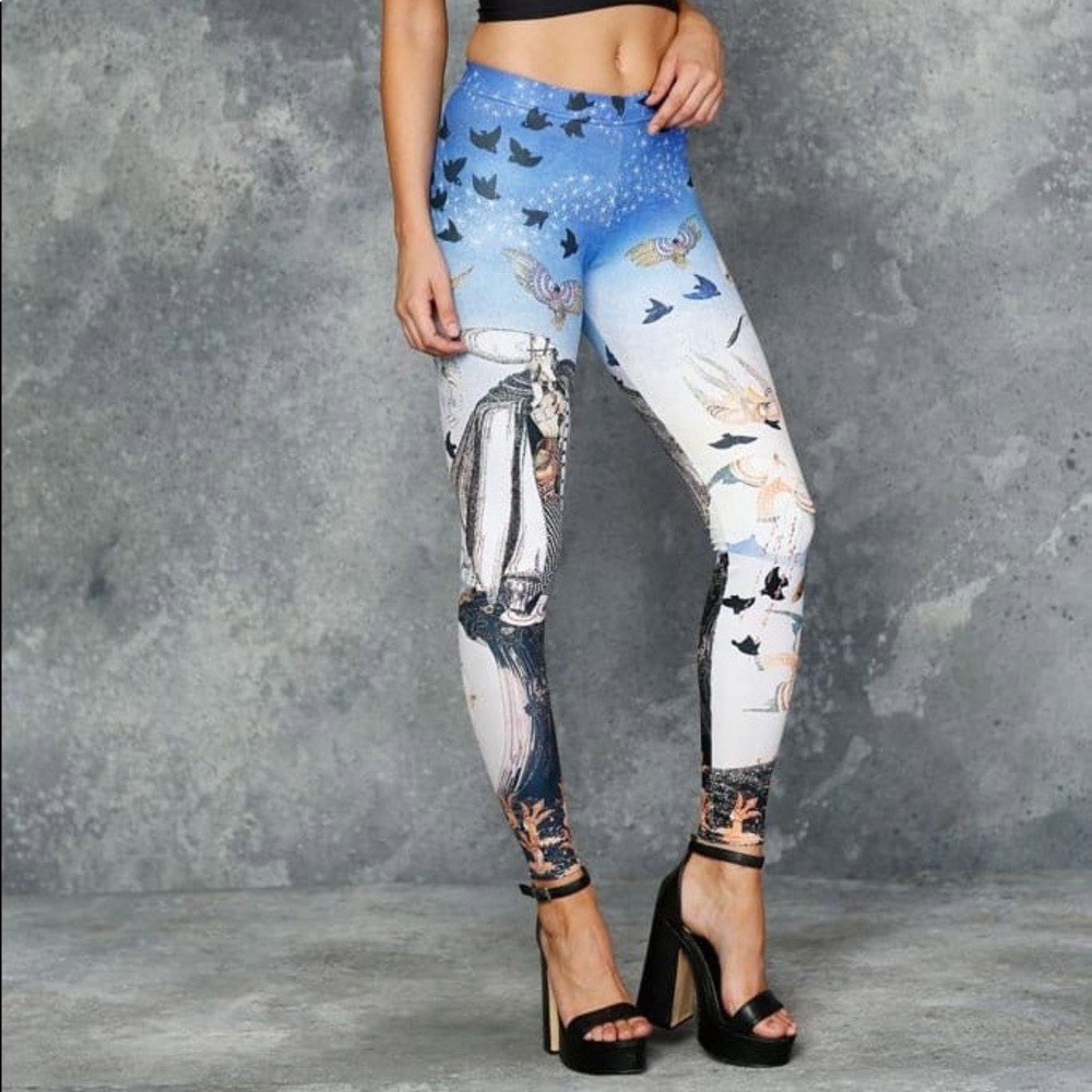 The Three Princesses Blue Mountain leggings 🦅💙🖤